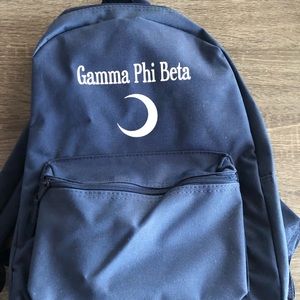 🌟GAMMA PHI BETA🌟NAVY BACKPACK